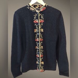 South Cotton Vintage Hand Loomed Cardigan‎ Sweater